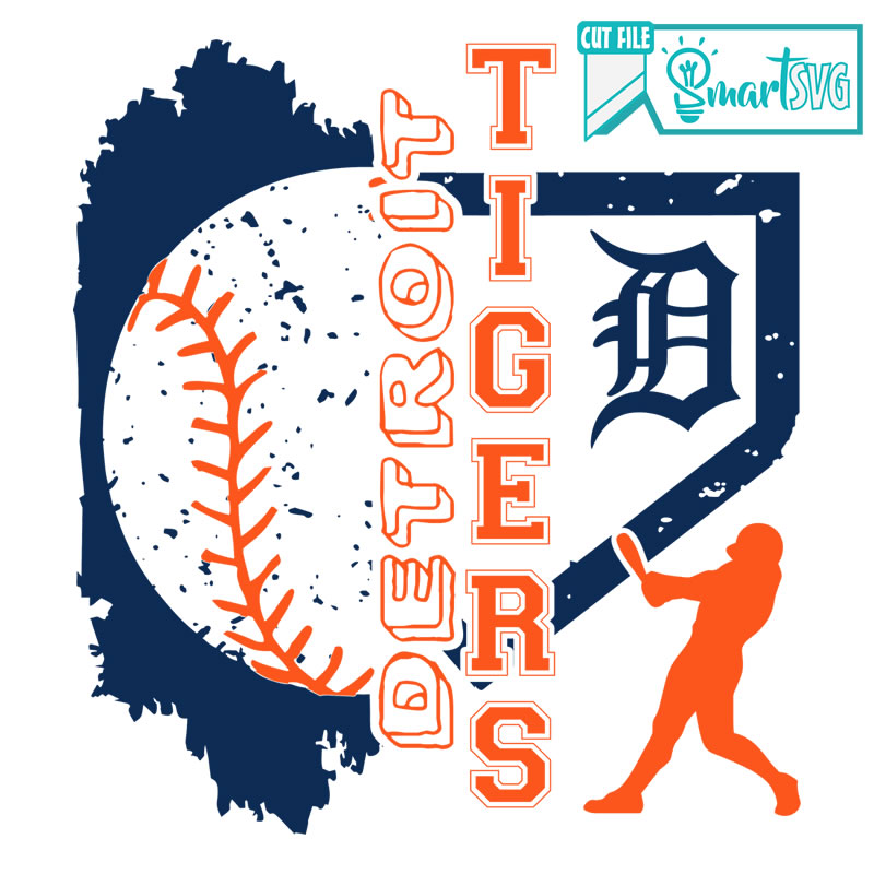 Detroit Tigers Baseball svg