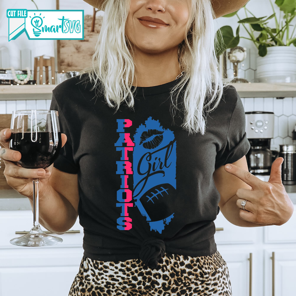 Patriots Girl svg - Image 3