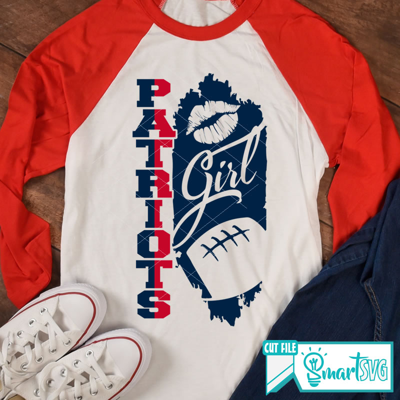 Patriots Girl svg - Image 2