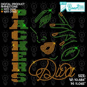 Packers Diva Rhinestone svg