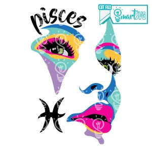 Pisces Face svg