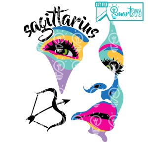 Sagittarius Face svg