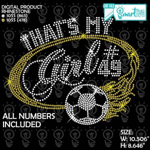 Soccer Mom Rhinestone SVG