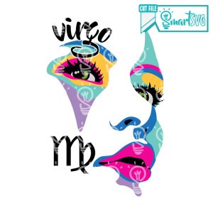 Virgo Face svg
