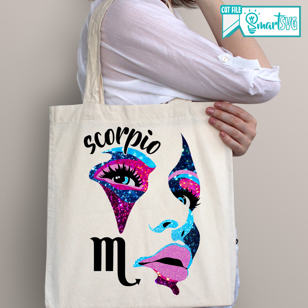 Scorpio Face svg - Image 5