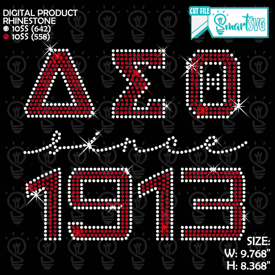 DST since 1913 Rhinestone svg
