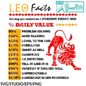 Leo Facts svg