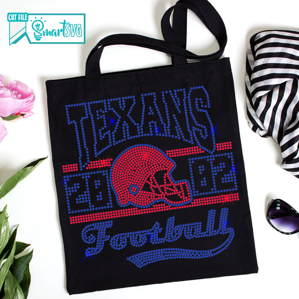 Texans Helmet Rhinestone svg - Image 3