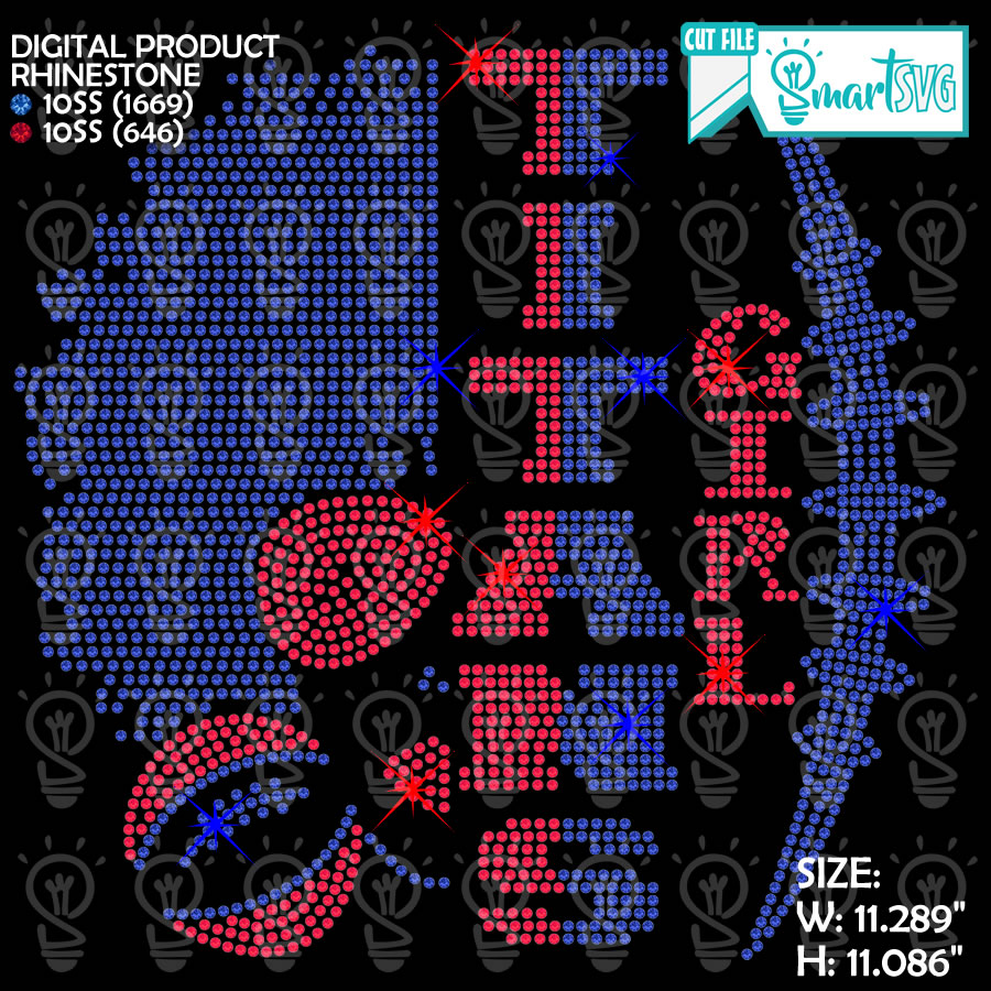 Titans Half Face Rhinestone svg