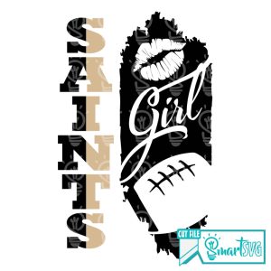Saints girl svg