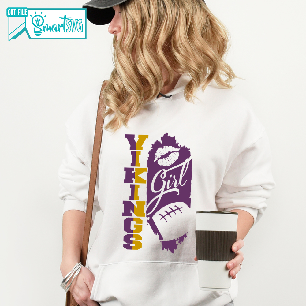 Vikings girl svg - Image 3
