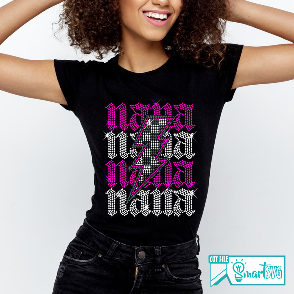 Nana Lightning Bolt svg - Image 2